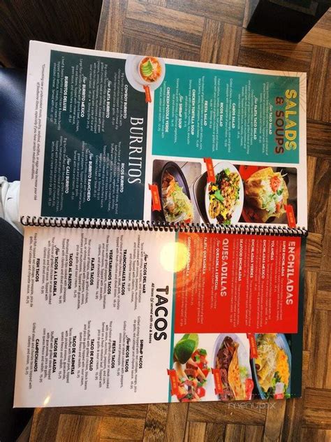 rico's tacos and tequila menu|More.